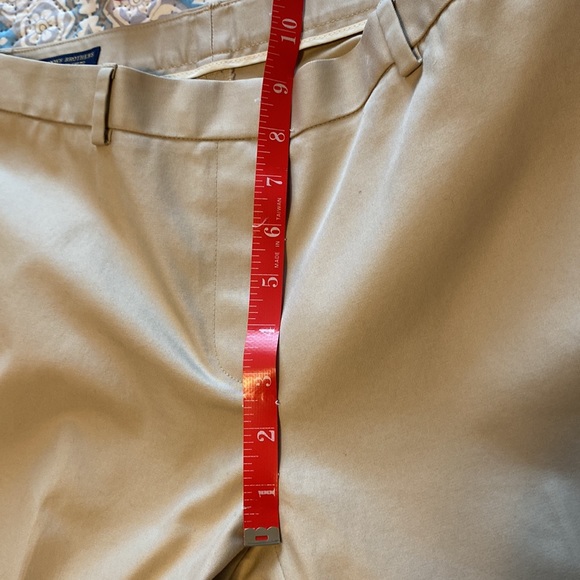 Brooks Brothers 100% Cotton Ladies Khaki Casual Pants - Size 6 - Picture 10 of 12